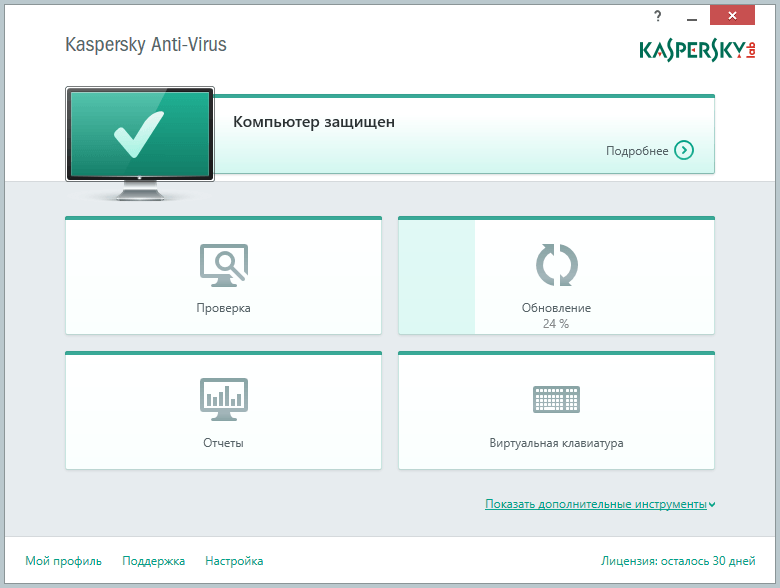 ����� Kaspersky Anti-Virus (2015): ������ ����������