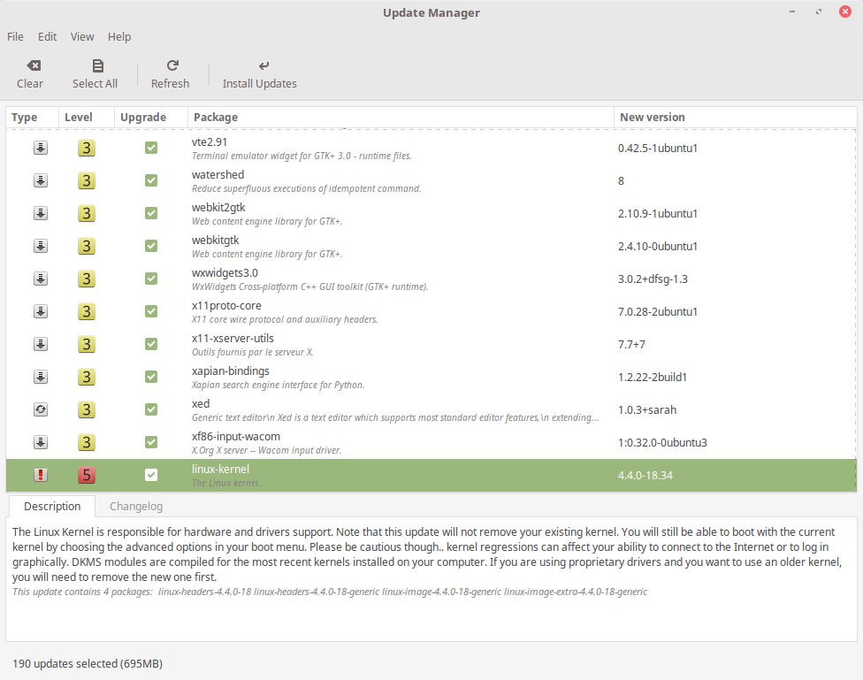 Linux Mint 18: ��������� ��������� ����������