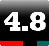 4.8 Star Rating