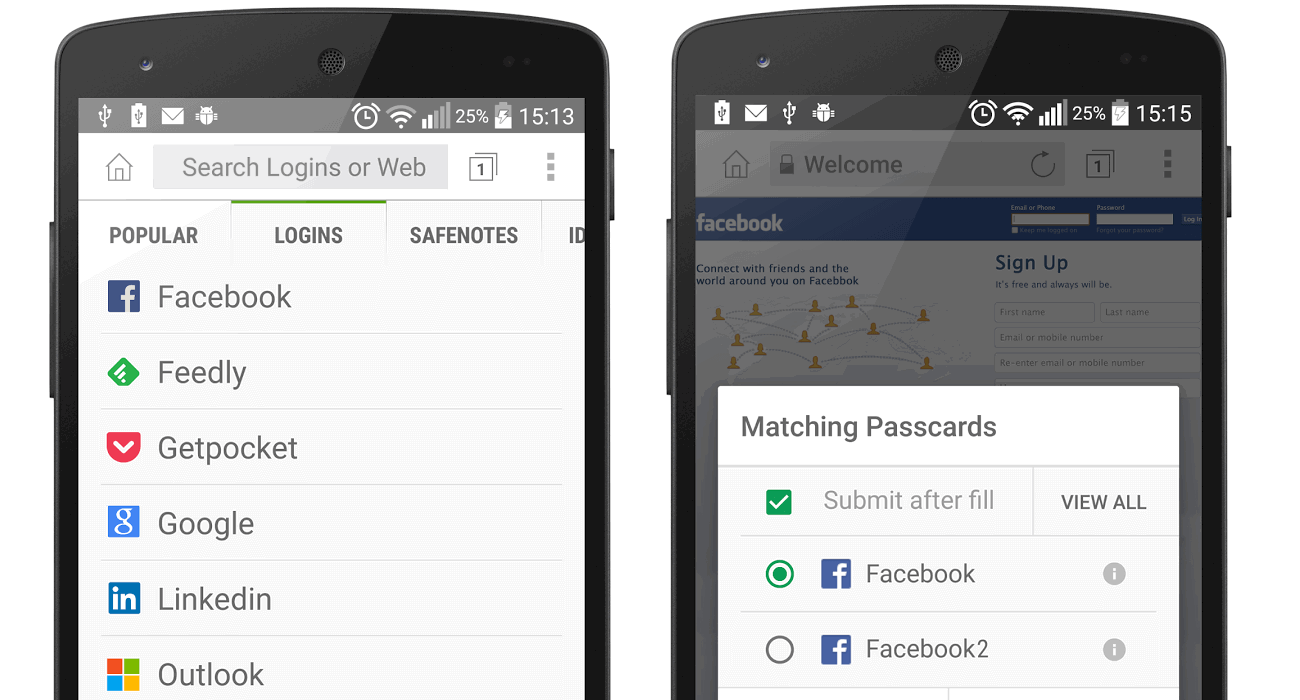 ����� RoboForm Everywhere 7: ���������� ��� Android