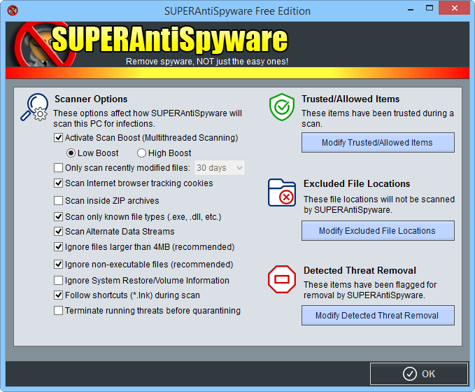 ����� SUPERAntiSpyware 6: ����������� ��������� ������������
