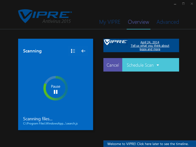 VIPRE Antivirus 2015: ������ ����