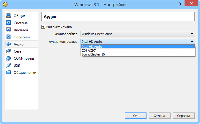 ����� Oracle VM VirtualBox 4: ��������� ���������� ����� ��� ����������� �����