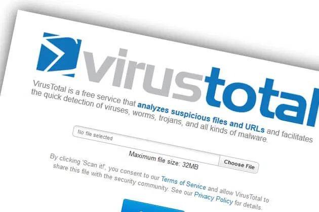VirusTotal: ������ ���� �� ������ ������������� �����������
