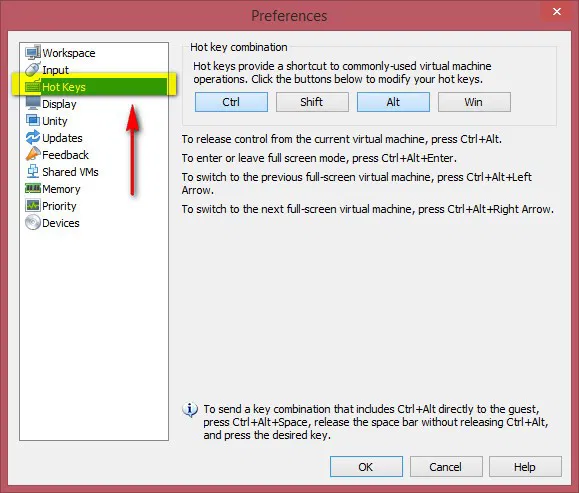 ���.9 ���� ��������� ������� ������ VMware Workstation