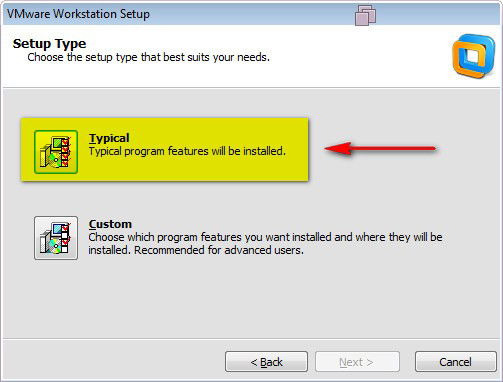 ���.5 ���������� ���� ������ ���������� ����������� ��������� VMware Workstation
