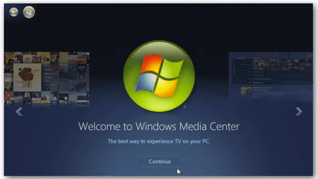 Windows Media Center