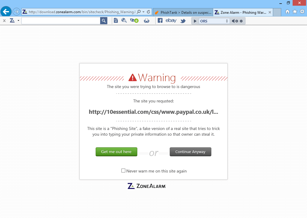 ����� Zone Alarm Free Antivirus + Firewall 2015: ���������� �������